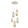 Aalto LED Pendant in Beige Silver (404|CHB0049-05-BS-RB-C01-L1)
