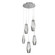 Aalto LED Pendant in Satin Nickel (404|CHB0049-05-SN-RS-C01-L3)
