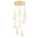 Aalto LED Pendant in Gilded Brass (404|CHB0049-08-GB-RA-C01-L1)
