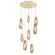Aalto LED Pendant in Gilded Brass (404|CHB0049-08-GB-RB-C01-L3)