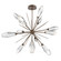 Aalto LED Starburst in Flat Bronze (404|CHB0049-0B-FB-RC-001-L1)