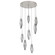Rock Crystal LED Pendant in Beige Silver (404|CHB0050-08-BS-CS-C01-L1)