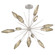 Rock Crystal LED Lantern in Beige Silver (404|CHB0050-0B-BS-CB-001-L3)
