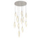 Rock Crystal LED Pendant in Beige Silver (404|CHB0050-11-BS-CA-C01-L1)