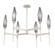 Rock Crystal LED Chandelier in Beige Silver (404|CHB0050-37-BS-CS-001-L3)