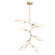 Rock Crystal LED Lantern in Gilded Brass (404|CHB0050-VB-GB-CA-001-L1)