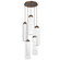 Ledgestone LED Pendant in Flat Bronze (404|CHB0056-05-FB-LC-C01-L3)