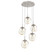 Aster Five Light Pendant in Beige Silver (404|CHB0062-05-BS-A-C01-E2)