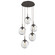 Aster Five Light Pendant in Flat Bronze (404|CHB0062-05-FB-C-C01-E2)