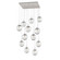 Aster 12 Light Pendant in Beige Silver (404|CHB0062-12-BS-C-C01-E2)