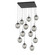 Aster 12 Light Pendant in Matte Black (404|CHB0062-12-MB-S-C01-E2)