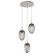 Meteo Three Light Pendant in Beige Silver (404|CHB0063-03-BS-S-C01-E2)