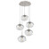 Nebula Five Light Pendant in Beige Silver (404|CHB0064-05-BS-C-C01-E2)