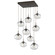 Nebula Nine Light Pendant in Flat Bronze (404|CHB0064-09-FB-C-C01-E2)
