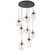 Cosmos Eight Light Pendant in Matte Black (404|CHB0065-08-MB-A-C01-E2)