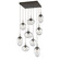 Cosmos Nine Light Pendant in Flat Bronze (404|CHB0065-09-FB-C-C01-E2)