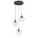 Aster LED Pendant in Flat Bronze (404|CHB0066-03-FB-ZA-C01-L1)