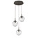 Aster LED Pendant in Flat Bronze (404|CHB0066-03-FB-ZC-C01-L1)
