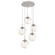 Aster LED Pendant in Beige Silver (404|CHB0066-05-BS-FA-C01-L1)