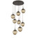 Aster LED Pendant in Flat Bronze (404|CHB0066-08-FB-FB-C01-L1)