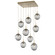 Aster LED Pendant in Gilded Brass (404|CHB0066-09-GB-FS-C01-L3)