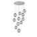 Aster LED Pendant in Beige Silver (404|CHB0066-11-BS-GS-C01-L3)