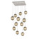Aster LED Pendant in Beige Silver (404|CHB0066-12-BS-FB-C01-L3)