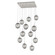 Aster LED Pendant in Beige Silver (404|CHB0066-12-BS-GS-C01-L3)