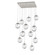 Aster LED Pendant in Beige Silver (404|CHB0066-12-BS-ZC-C01-L1)