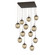 Aster LED Pendant in Flat Bronze (404|CHB0066-12-FB-FB-C01-L1)