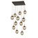 Aster LED Pendant in Flat Bronze (404|CHB0066-12-FB-FB-C01-L3)