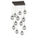 Aster LED Pendant in Flat Bronze (404|CHB0066-12-FB-ZS-C01-L1)
