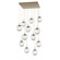 Aster LED Pendant in Gilded Brass (404|CHB0066-12-GB-FC-C01-L1)