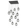 Aster LED Pendant in Matte Black (404|CHB0066-12-MB-FS-C01-L1)