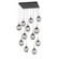 Aster LED Pendant in Matte Black (404|CHB0066-12-MB-GS-C01-L1)