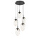 Meteo LED Pendant in Matte Black (404|CHB0067-05-MB-ZA-C01-L3)