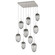 Meteo LED Pendant in Beige Silver (404|CHB0067-09-BS-FS-C01-L1)