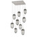 Meteo LED Pendant in Beige Silver (404|CHB0067-09-BS-GS-C01-L1)
