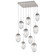 Meteo LED Pendant in Beige Silver (404|CHB0067-09-BS-ZC-C01-L3)