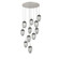 Meteo LED Pendant in Beige Silver (404|CHB0067-11-BS-ZS-C01-L3)