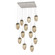 Meteo LED Pendant in Beige Silver (404|CHB0067-12-BS-ZB-C01-L3)