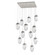 Meteo LED Pendant in Beige Silver (404|CHB0067-12-BS-ZC-C01-L1)