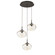 Nebula LED Pendant in Flat Bronze (404|CHB0068-03-FB-GA-C01-L1)