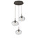 Nebula LED Pendant in Flat Bronze (404|CHB0068-03-FB-GC-C01-L3)