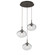 Nebula LED Pendant in Flat Bronze (404|CHB0068-03-FB-ZC-C01-L3)