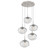 Nebula LED Pendant in Beige Silver (404|CHB0068-05-BS-GC-C01-L3)