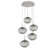 Nebula LED Pendant in Beige Silver (404|CHB0068-05-BS-GS-C01-L3) Nebula LED Pendant in Beige Silver (404|CHB0068-05-BS-GS-C01-L3)