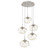 Nebula LED Pendant in Beige Silver (404|CHB0068-05-BS-ZA-C01-L3)