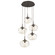 Nebula LED Pendant in Flat Bronze (404|CHB0068-05-FB-GA-C01-L1)