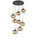 Nebula LED Pendant in Flat Bronze (404|CHB0068-08-FB-FB-C01-L1)